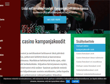 Tablet Screenshot of kampanjakoodi.com